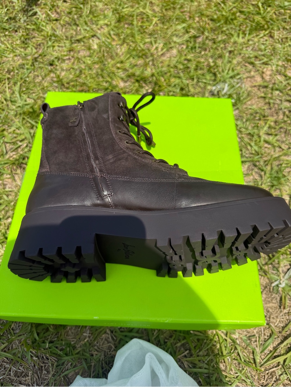 Sam Edelman Women's Elliot Combat Boot Size 9.5 NIB - Picture 5 of 5